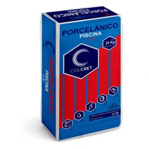 Adhesivo Cementoso Colcret Porcelánico Piscina
